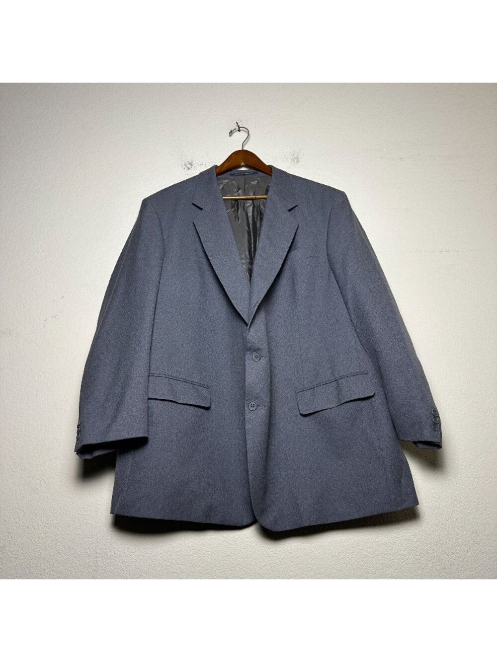 Alexandre of England Blazer Coat Jacket Men 50L Grey Formal England Made Prep